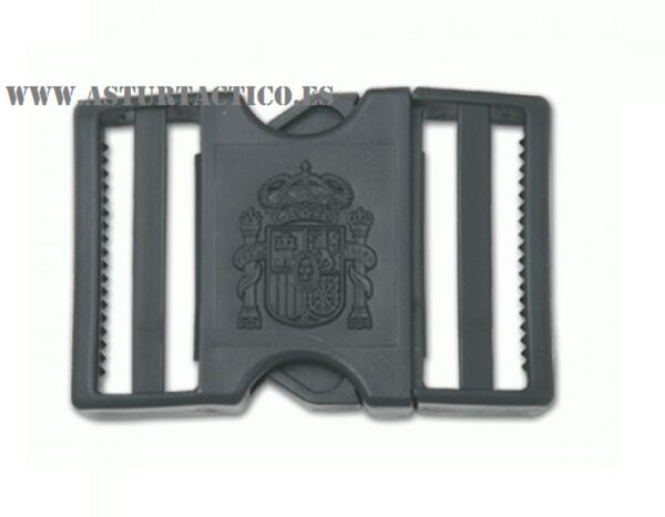 Hebilla policial con escudo Constitucional
