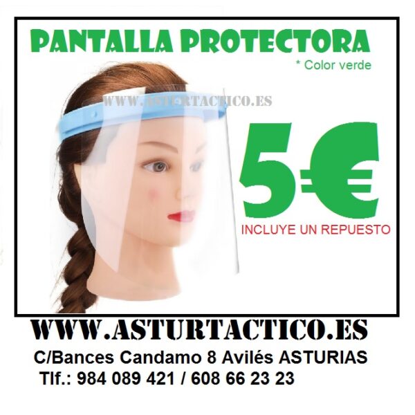 PANTALLA DE PROTECCION FACIAL