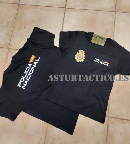 CAMISETA DE POLICIA NACIONAL PARA NIÑ@ TALLA 6/8