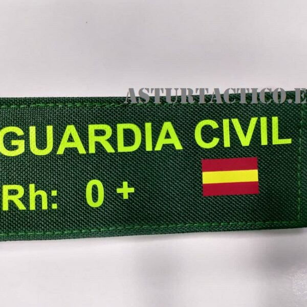 PARCHE RH 0+ GUARDIA CIVIL (VERDE)