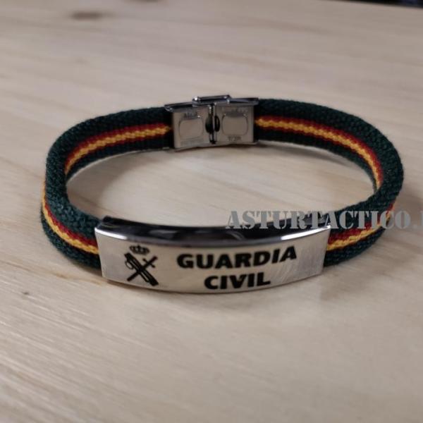 PULSERA CON CIERRE DE METAL GUARDIA CIVIL