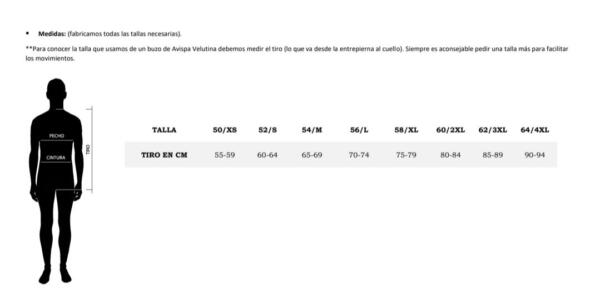 BUZO / TRAJE PROTECTOR AVISPA VELUTINA XORSA - Imagen 2