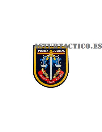 PARCHE JUDICIAL POLICIA NACIONAL PVC 4,5X4CM