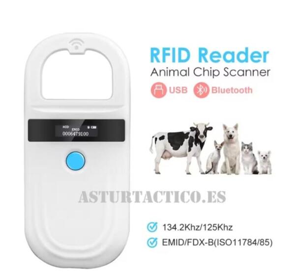 LECTOR MICROCHIP PARA ANIMALES