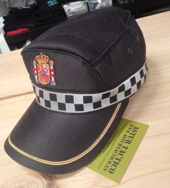 Gorra damero gris