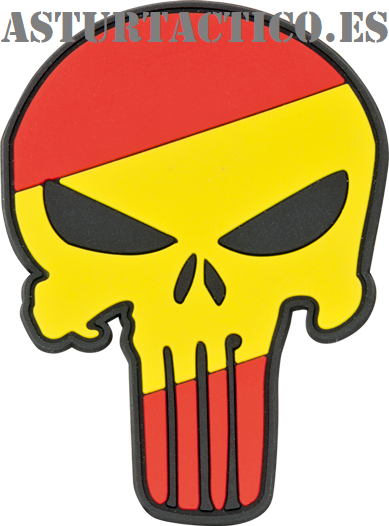 PARCHE CASTIGADOR PUNISHER ESPAÑA 9X6