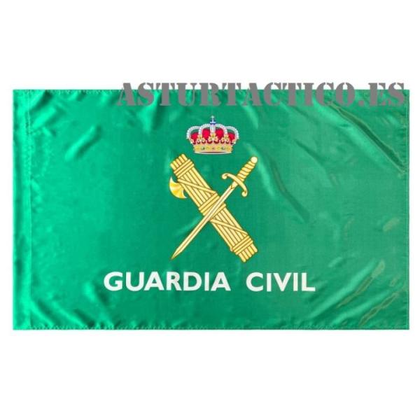 BANDERA DE GUARDIA CIVIL (RASO) 1,50X0'90 cm