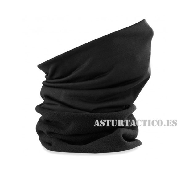 Braga de cuello color negro