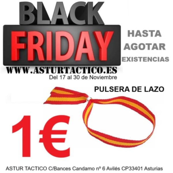 BLACK FRIDAY PULSERA ESPAÑA