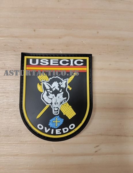 PARCHE DE BRAZO USECIC OVIEDO, DE PVC