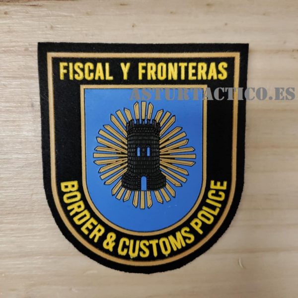 PARCHE DE BRAZO FISCAL Y FRONTERAS GUARDIA CIVIL