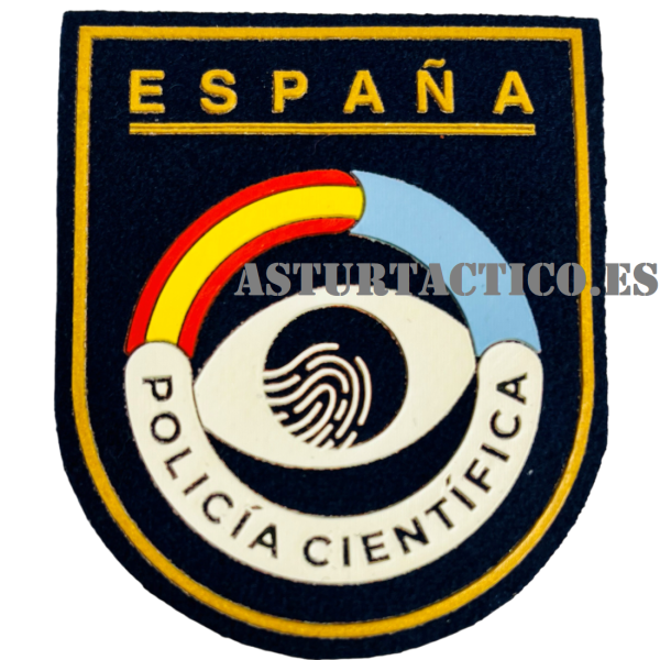 PARCHE DE BRAZO POLICIA CIENTIFICA DE POLICIA NACIONAL