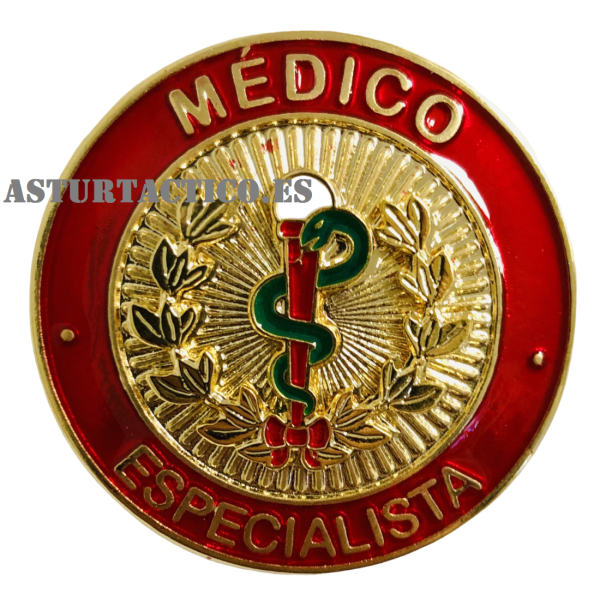 DISTINTIVO MEDICO ESPECIALISTA